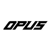 opus logo on a white background